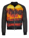 Balmain jacket black/red