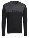 Dsquared2 pullover black-grey