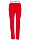 Burberry pants red