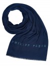 Philipp Plein scarf dark blue