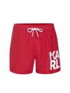 Karl Lagerfeld swimming trunk red
