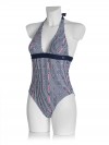 Tommy Hilfiger swimming suit white-blue