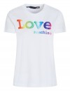 Love Moschino top white