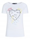 Love Moschino top white