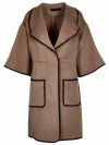 Trussardi jeans coat light brown