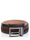 Bally belt dark brown