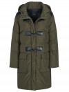 Pinko coat dark green