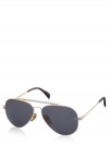 David Beckham sunglasses gold