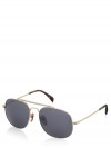 David Beckham sunglasses gold