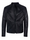 Philipp Plein leather jacket black