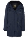 Belstaff coat dark blue