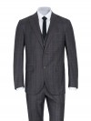 Corneliani suit grey-blue