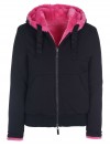 Emporio Armani Reversible jacket black/ pink