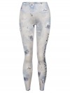 Emporio Armani leggings white-blue