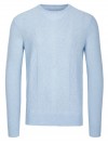 Malo Optimum cashmere pullover light blue