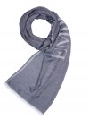 Emporio Armani scarf grey-blue