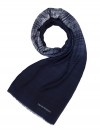 Emporio Armani scarf grey-blue