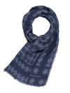 Emporio Armani scarf blue