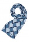 Emporio Armani scarf blue