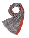 Emporio Armani scarf braun-orange