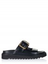 Zadig & Voltaire ALPHA CECILIA LEATHER WITH VEG Sandal black