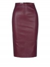 Stella McCartney skirt burgundy