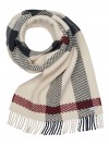 Burberry wool scarf creme