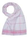 Burberry PAREO scarf white