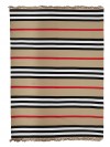 Burberry ICON STRIPE COTTON BLANKET Coverlet beige