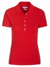 Tommy Hilfiger 1985 SLIM PIQUE poloshirt red