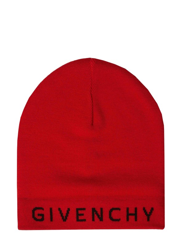 Givenchy beanie red (reversible)