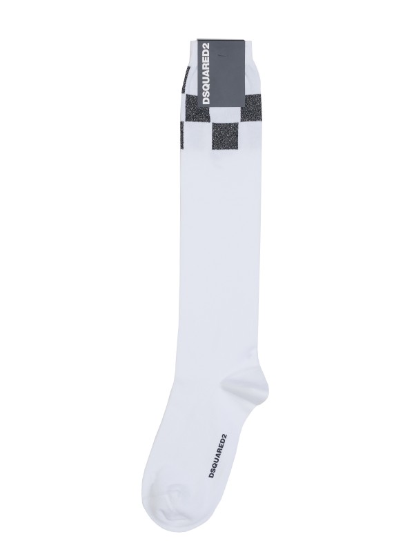 Dsquared2 socks white