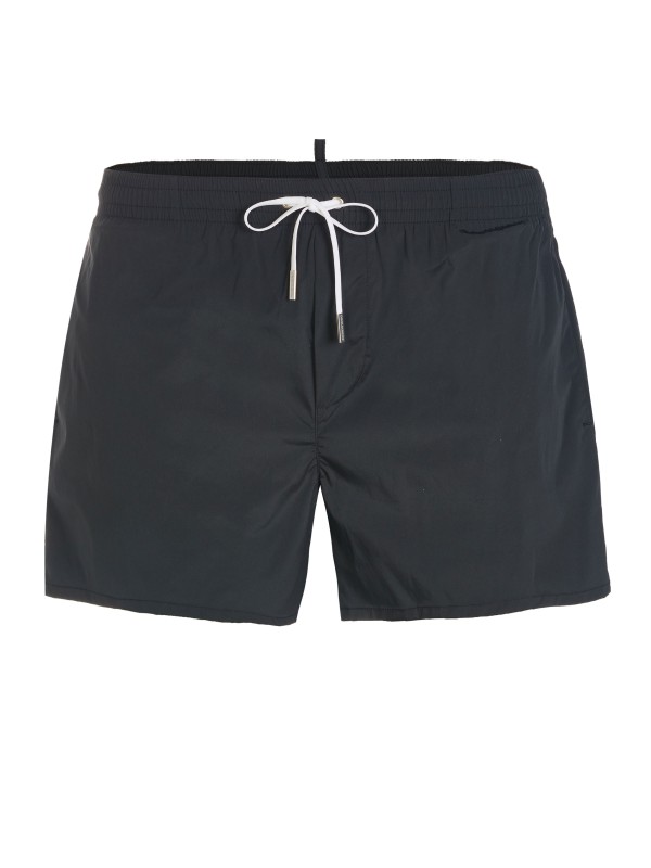 Dsquared2 swimming trunk black & white