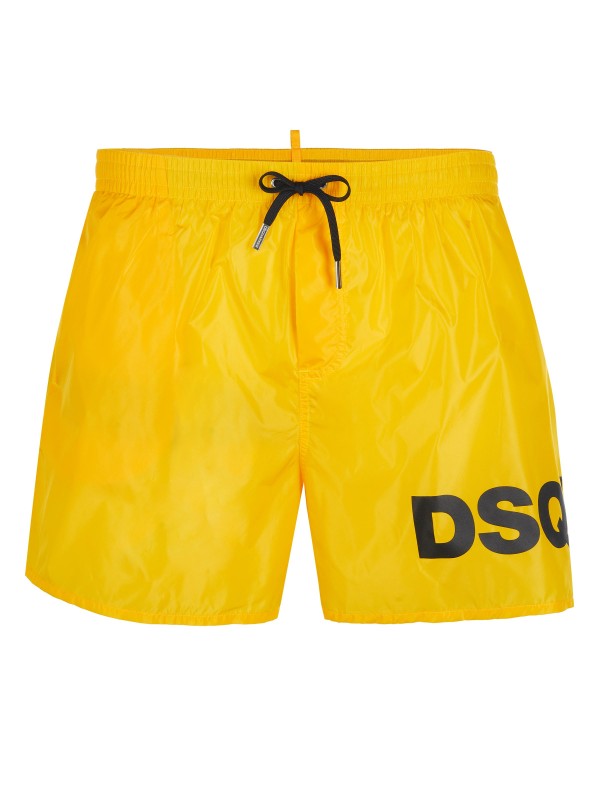 Dsquared2 swimming trunk yellow