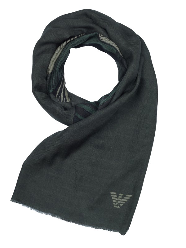 Emporio Armani scarf olive