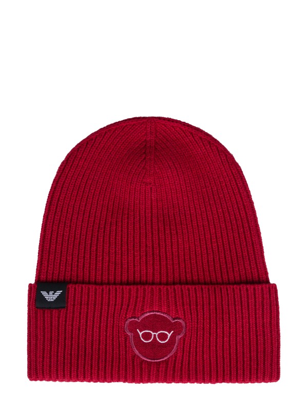 Emporio Armani beanie red