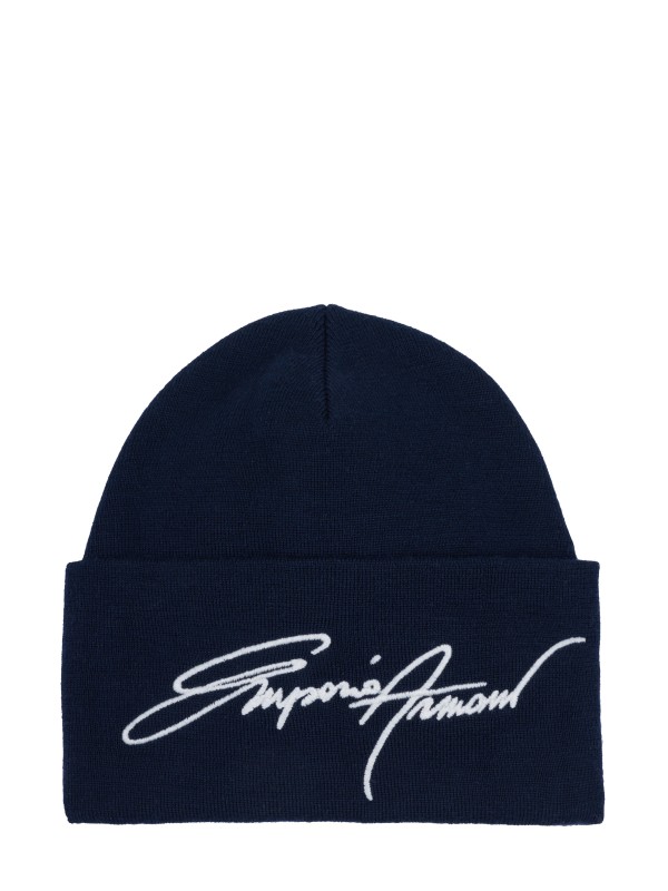 Emporio Armani beanie navy