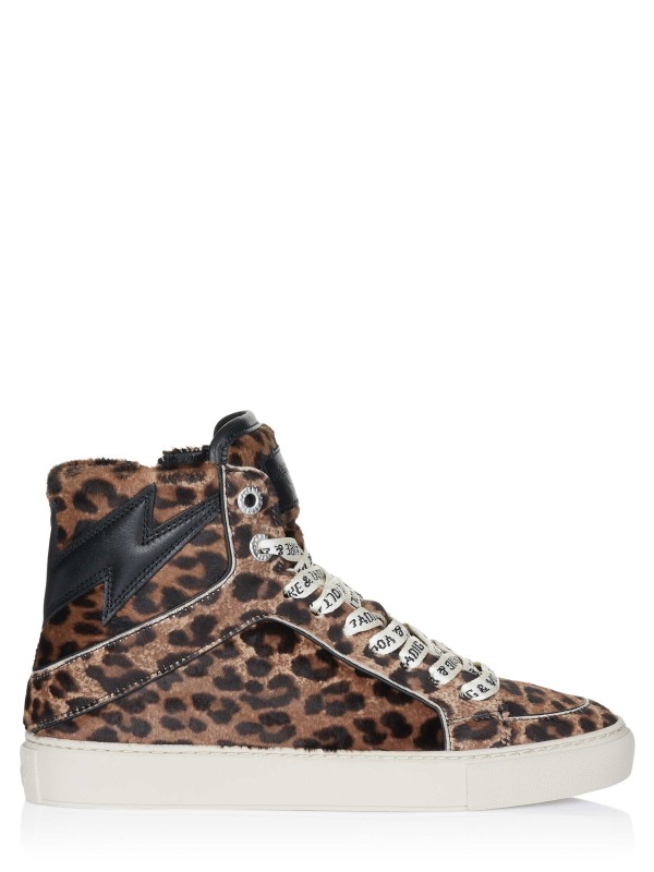 Zadig & Voltaire HIGH FLASH Sneaker leopard