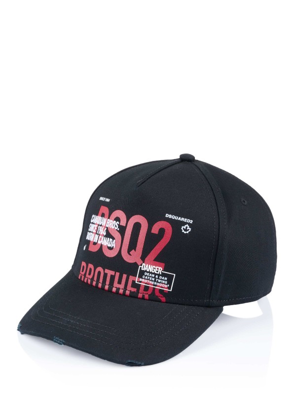 Dsquared2 Brother's Cap black