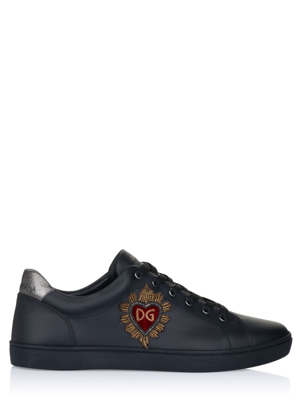 Dolce & Gabbana Men Embroidered Low-Top Sneakers
