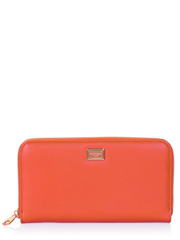 Dolce & Gabbana wallet orange