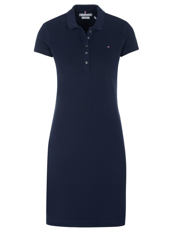 Tommy Hilfiger HERITAGE SLIM POLO DRESS Dress midnight blue