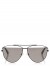 McQ sunglasses silver