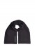 John Richmond beanie & scarf set black