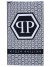 Philipp Plein towel white-black