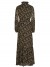 Pinko Maxi dress black-gold