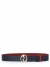 Gucci reversible belt black-red