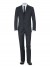 Virgin-wool ACADEMY Single-breasted Suit with Notched Lapel