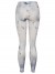 Emporio Armani leggings white-blue
