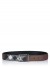 Burberry reversible belt LOUIS brown/black
